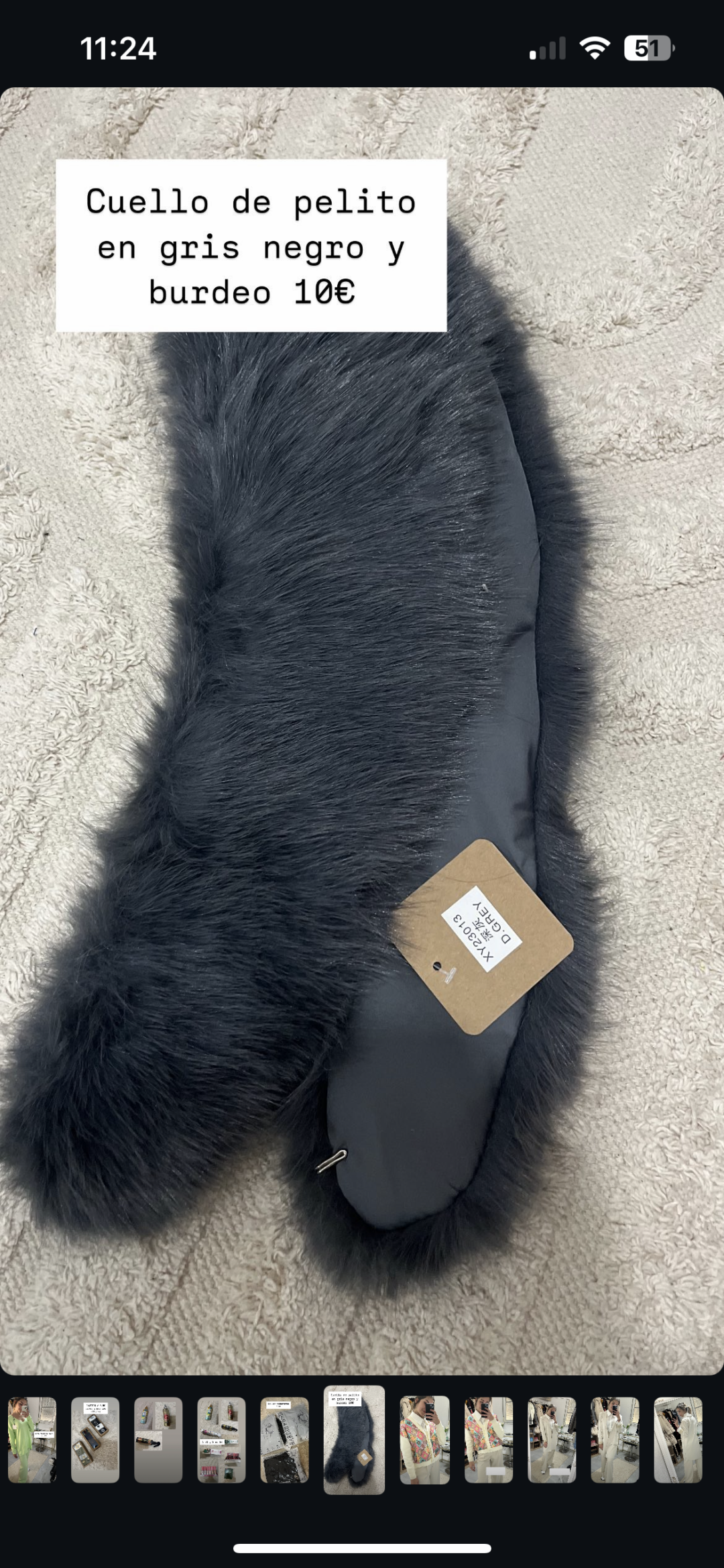 Cuello de pelos abrigos